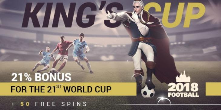 Win World Cup Free Spins and Deposit Promotions at King Billy Casino