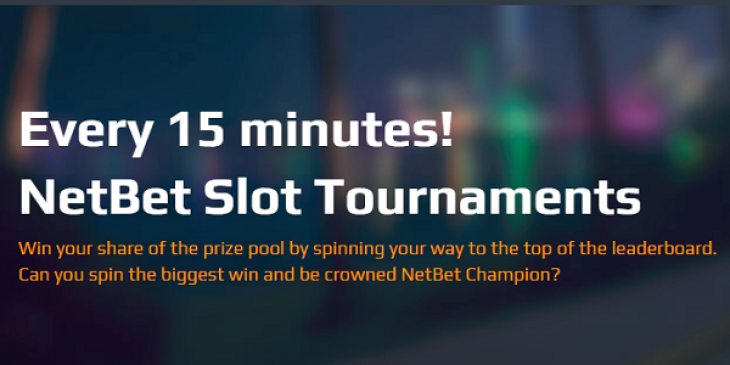 Join New Free Spins Tournaments Every 15 Mins at NetBet Casino