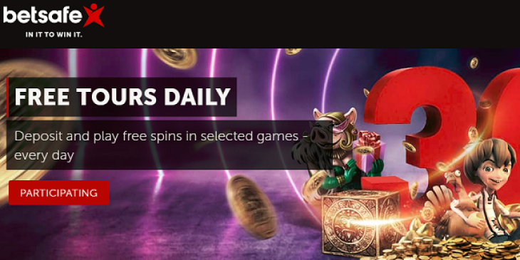 Enjoy These Daily Free Spins Offers by Betsafe Casino