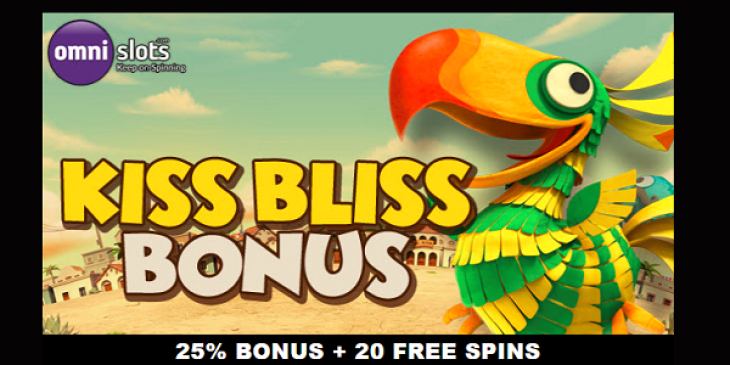 Kiss Day Promotion Gets You Free Spins and Extra Money at Omni Slots