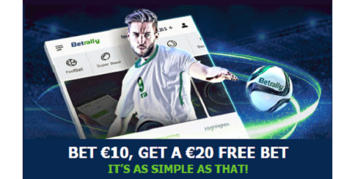 Claim This 200% Free Bet Offer Today at Betrally Sportsbook!