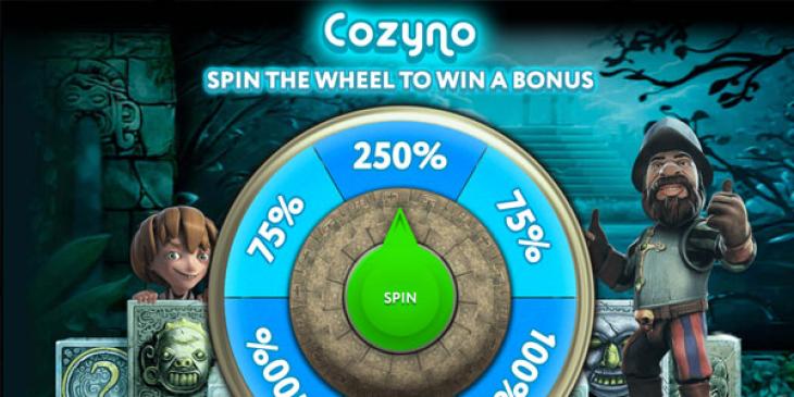 Enjoy a Deposit Match and 50 Free Spins at Cozyno Casino