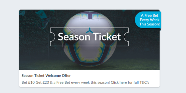 Win BetVictor Free Bet Each Week of the Season 2018/19!