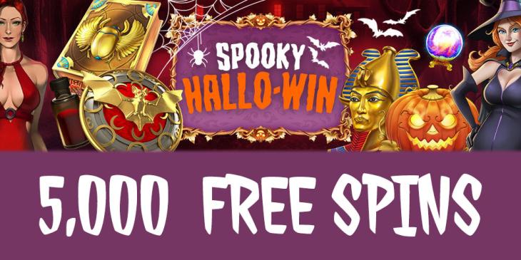 Play Halloween Slots and Win 5,000 Free Spins at CasinoGym