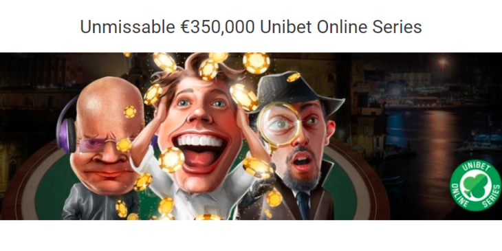 Unibet Online Poker Series Share €350,000 in 2018!