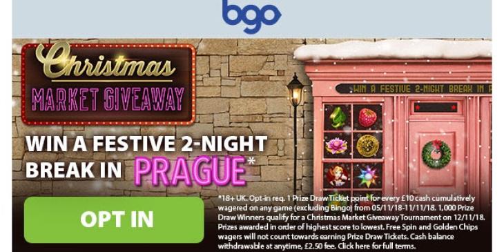 Win a Trip to Prague and Spend Your GBP 500 at the Christmas Market!