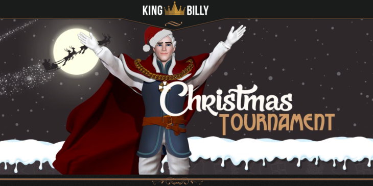 Win Christmas Free Spins Every Hour at King Billy Casino