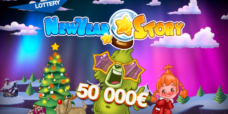 New Year Lottery 2019: Win €7,000 at PlayFortuna Casino