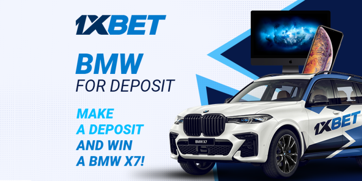1xBET Casino Makes You Win a BMW X7, an iMac Pro or an iPhone Xs Max