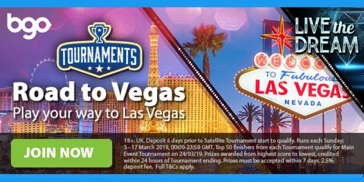 Win Your Las Vegas Holiday Package in 2019 Thanks to bgo Casino
