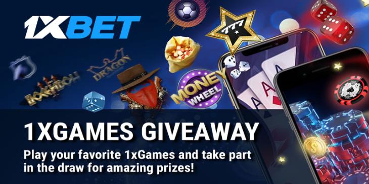 Play with 1xGames and win an iPhone XS!