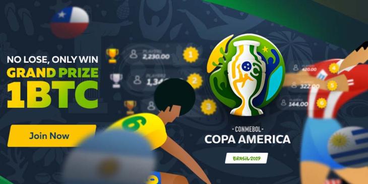 Six Round of Prizes at FortuneJack Sportsbook Copa America Tournament