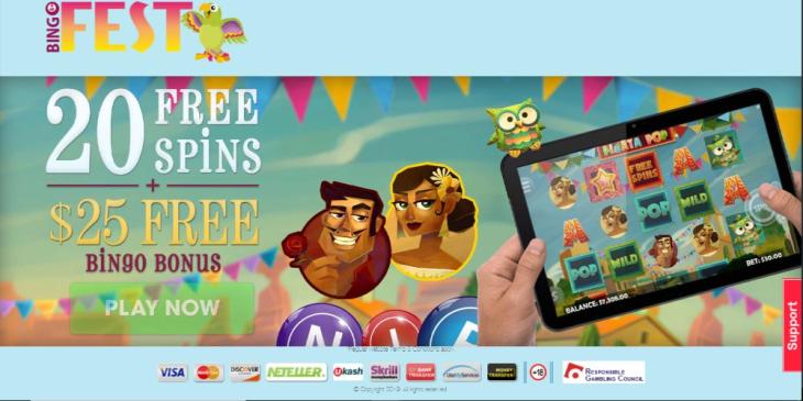 BingoFest Exclusive Offer: Sign Up and Get 500% Bonus to Win You Money