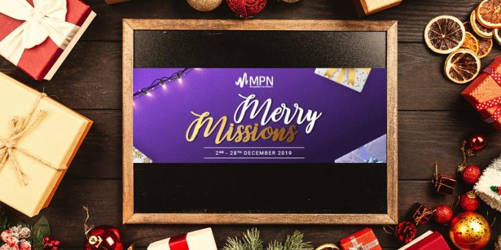 Win Tickets to Freeroll Tournaments by Complete Your Merry Mission