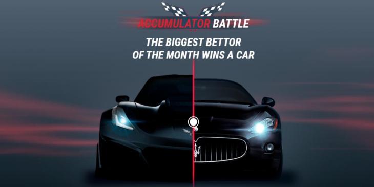 Be the Biggest Bettor and Win a Car this Month