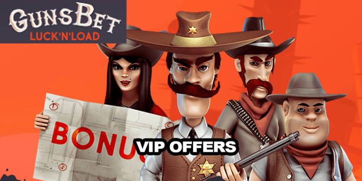 GunsBet Casino VIP Offers: Win Jackpot Every Day