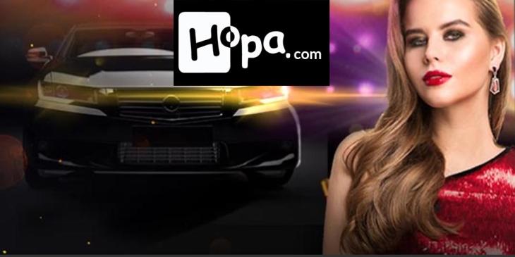 Get Monthly Cashback Bonus at Hopa Mobile Casino