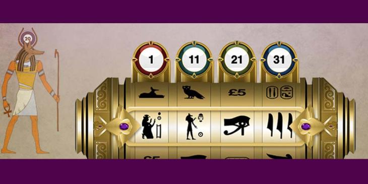 The Egyptian Code Promotion at bet365 Bingo