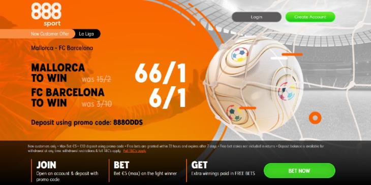 Mallorca vs Barca Betting Promo – 6/1 Odds on Barca to Win
