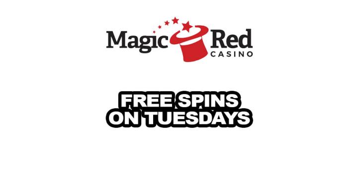 Free Spins on Tuesdays at MagicRed Casino – Get up to 30 Spins