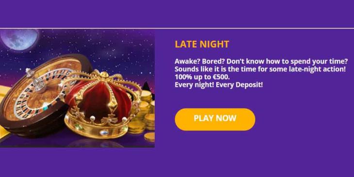 Match Bonus Every Night at RoyalSpinz Casino – Get 100% bonus