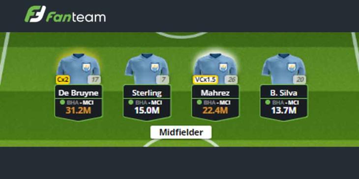 Real Time Fantasy Premier League Promo at FanTeam Sportsbook