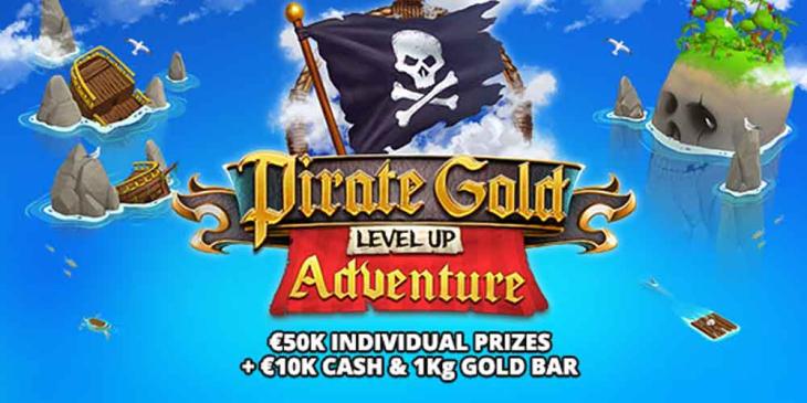 Win a Gold Bar With Pirate Level up Adventure at BitStarz Casino