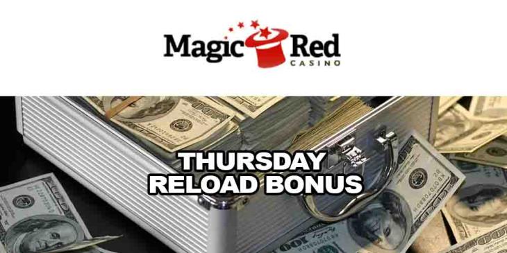 Thursday Reload Bonus at MagicRed Casino – Get 50% Bonus
