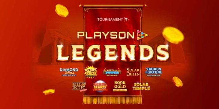 Playson Legends Tournament at Betmaster Sportsbook – Win €10,000