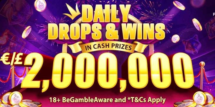 Win Cash Prizes Every Day: Drops and Wins With 22BET Casino