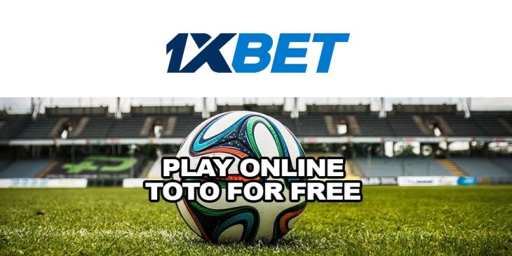 Play Online Toto for Free and Win with 1xBET Sportsbook