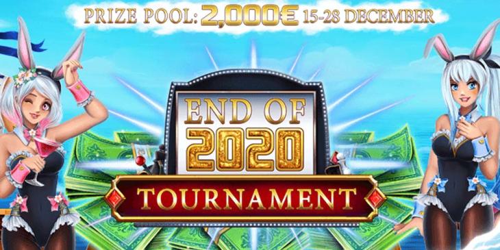 End of 2020 Tournament at Megapari Casino – Win a Share of €2,000