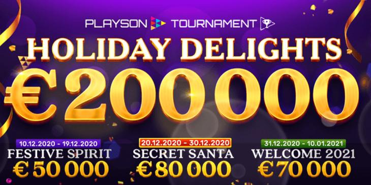 Megapari Casino Christmas Bonuses – Win a Share of €200,000
