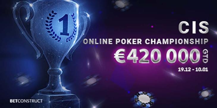 Vbet Poker Tournaments Every Week – Join €420.000 GTD Championship