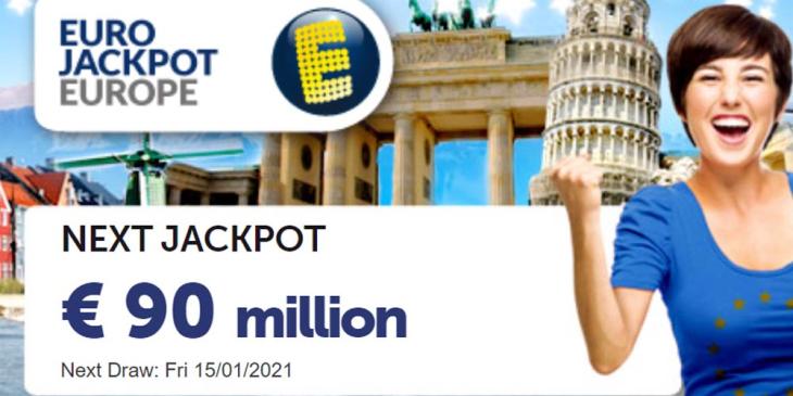 Buy Eurojackpot Lotto Online: Guaranteed Jackpot €10 Million