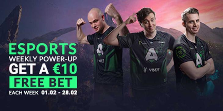 Weekly Vbet Sportsbook Free Bets Offer of 10 EUR Every Week