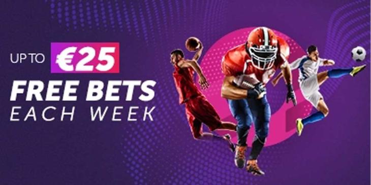 Win Free Bets Every Week and Get up to €25 at Vbet Casino
