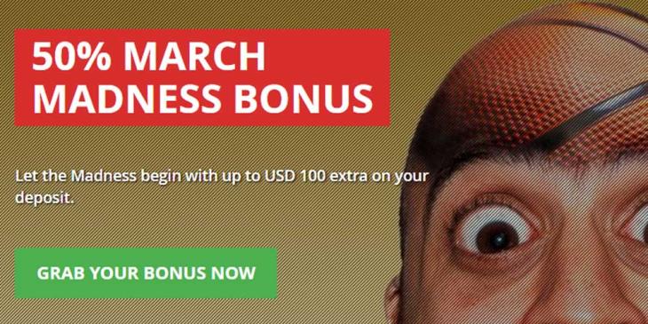 March Madness Betting Bonus Code at Intertops – Get a 50% Bonus