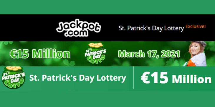 St. Patrick’s Day Lottery Bets With Jackpot.com: Take Part and Win