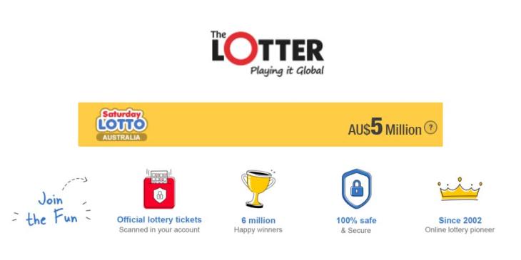 Win the Australia Saturday Lotto Jackpot at Thelotter