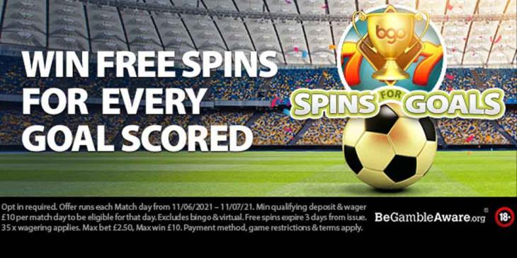 Bgo Casino Euro 2020 Bonus – Get Free Spins for Every Goal