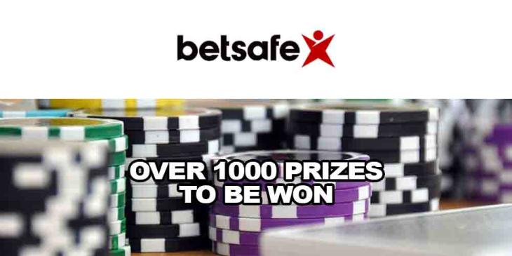 Betsafe Casino Giveaway Promotion: Over 1000 Prizes to Be Won
