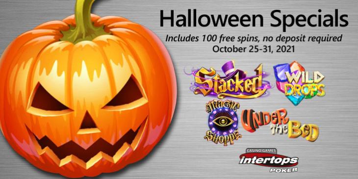 Intertops Casino Halloween Promotions: Hurry Up to Get 100 Free Spins