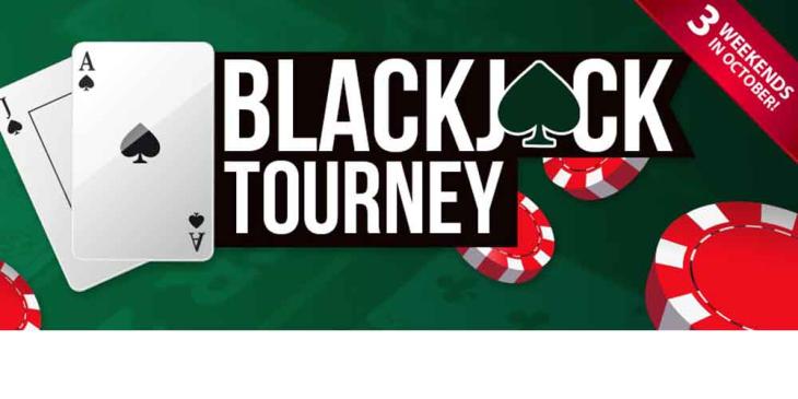 October Blackjack Tourneys: Win the Top Prize of $1,000.00!