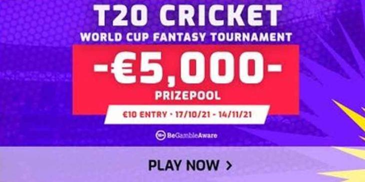 T20 Cricket World Cup Betting Promotions – Win up to €5K at FanTeam!