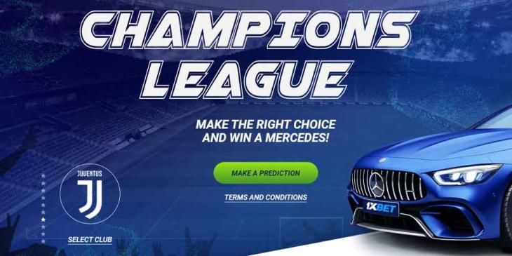 Champions League Betting Promo: Win a Mercedes!