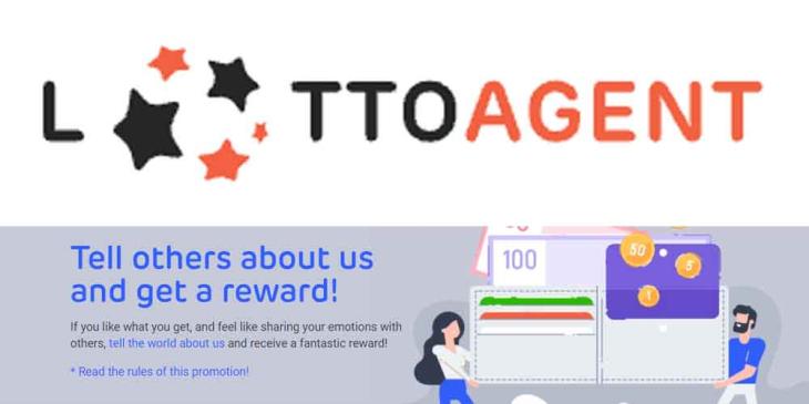 Online Lotto Bonus at Lotto Agent: Buy 1 and Get 1 Free!