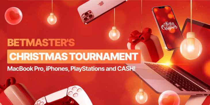 Betmaster Casino Christmas Tournament: Take Part to Win Macbook Pro