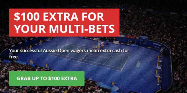 2022 Australian Open Multi-Bets-Win $100 extra at Everygame Sportsbook