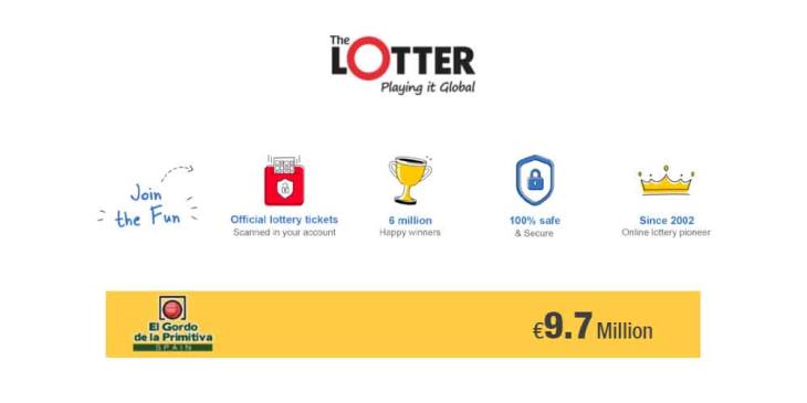 Play El Gordo Online at Thelotter and Win Your Share of €5 Million